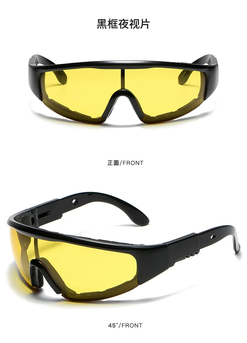 

2021 new outdoor riding glasses night vision Sports Sunglasses skiing glasses sponge eye protection wind sand Sunglasses