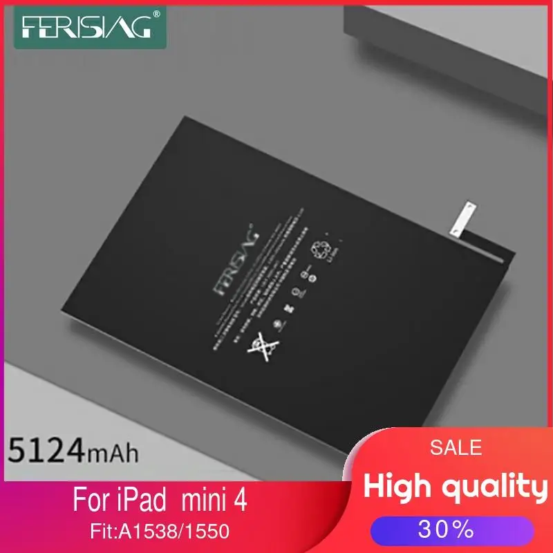 FERISING 100% Новый оригинальный планшетный аккумулятор для Apple iPad mini 4 A1538 A1546 A1550 замена