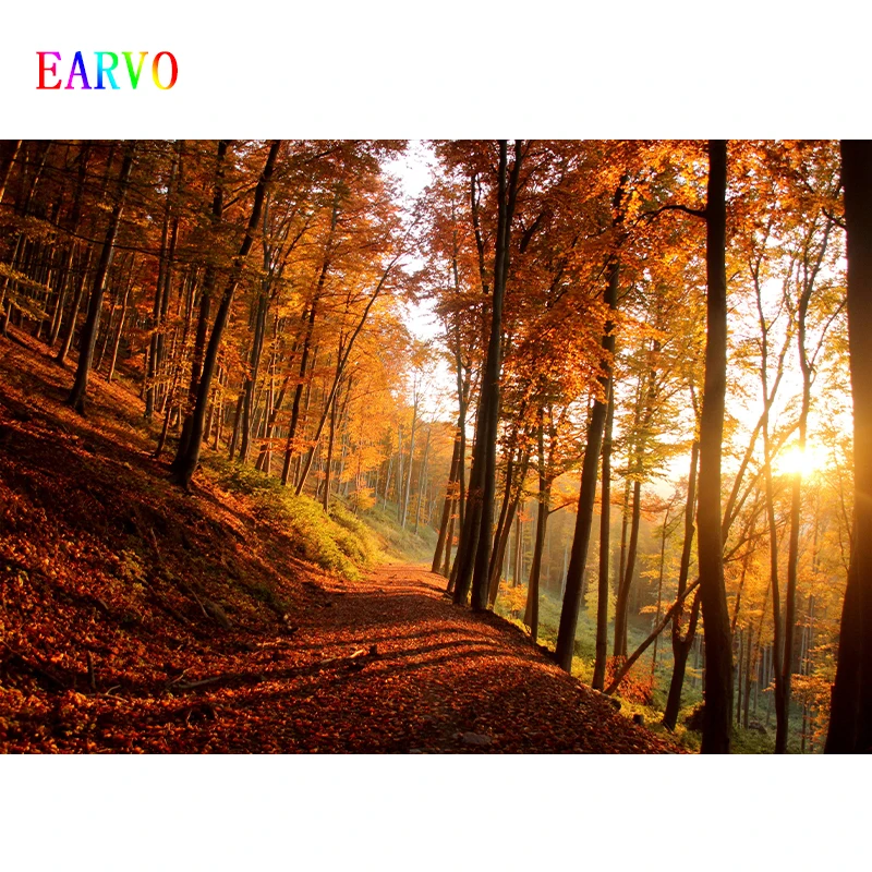 

Fantasy Fairy Tale Forest background Room decoration polyester Nature Scenery Backdrop Vinyl Photography Background For Photo