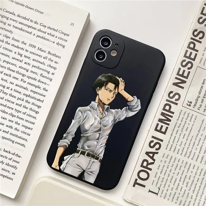 

Anime Attack on Titan Phone Case for iPhone 12 11 mini pro XS MAX 8 7 6 6S Plus X 5S SE 2020 XR