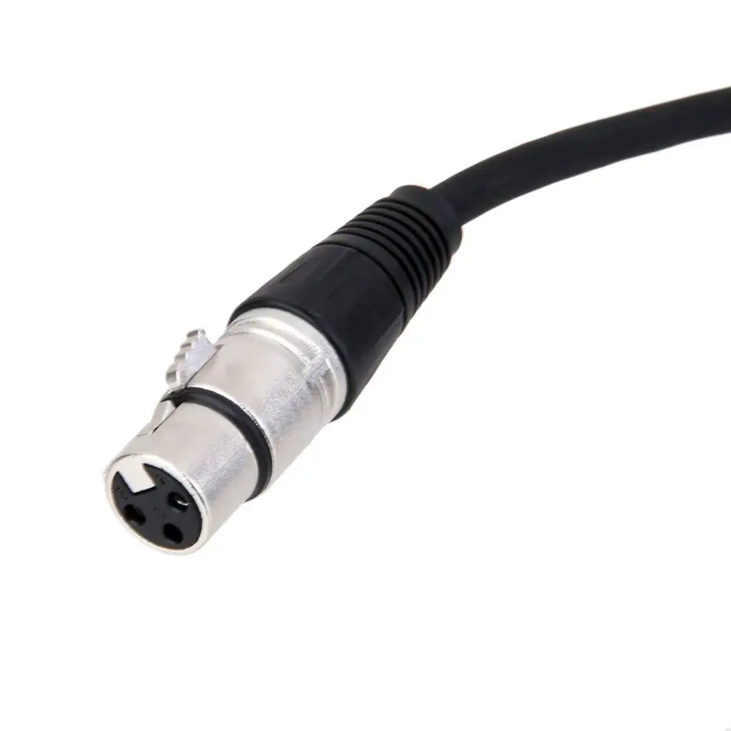 

1m Wired Microphone Connect Cable Mic Extension Audio Adaptor Universal Male to Female XLR Cord