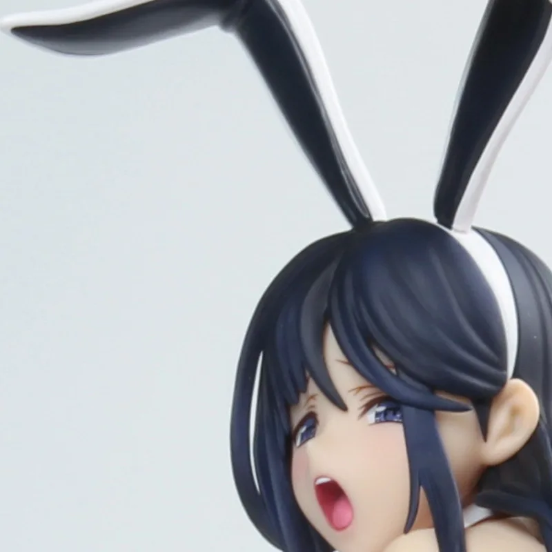 

22cm Anime Maria Action Figure Sexy Bunny Girls Hardware Bondage Ribbon Kneeling PVC Collection Model Dolls Toys
