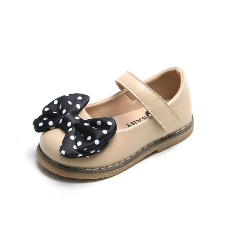 

Детские кожаные туфли в студенческом стиле для девочек, осенние туфли принцессы с низким вырезом, однотонные черные детские туфли на плоско...