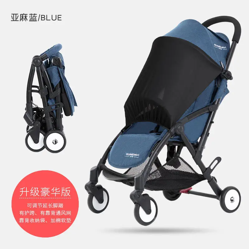 

Baby Stroller Lightweight Portable Travel Stroller Pram Children Pushchair Plane Cart Can be folded Boarding Stroller