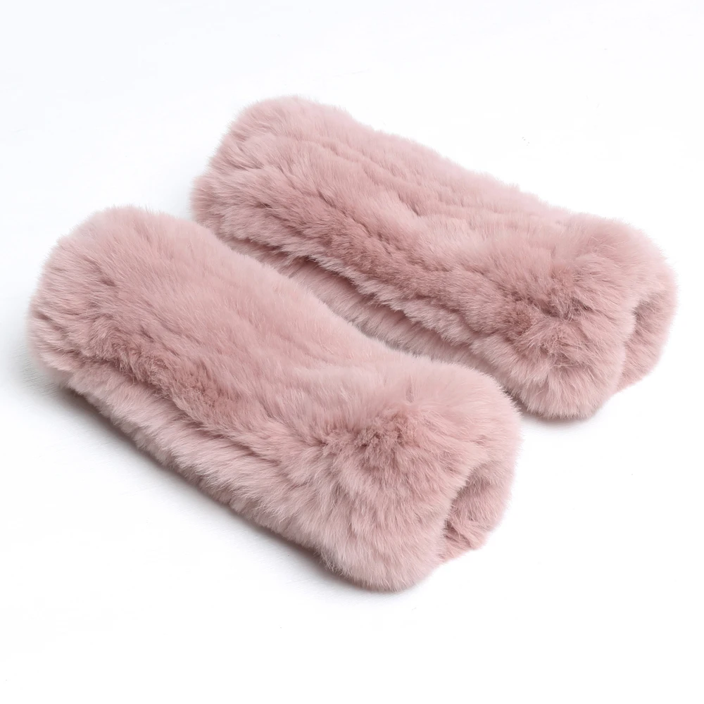 New Arrivals Lady's Real Rex Rabbit Fur Gloves 100%Natural Soft Glove Warm Knitting Genuine | Аксессуары для одежды