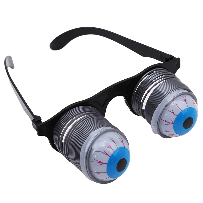 

Halloween Funny Personality Scary Horror Eyeball Dropping Glasses Personality Tricky Prank Eyes Joke Gags Toy