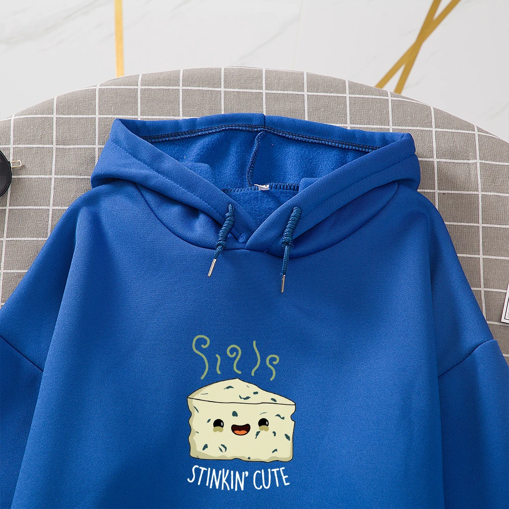 Vetement Femme Hoody Large Size Sweetshirt Hoodies Cute Hoodies Korean Women Teen Ladies Hood Womens Sweatshirts with Drawstring