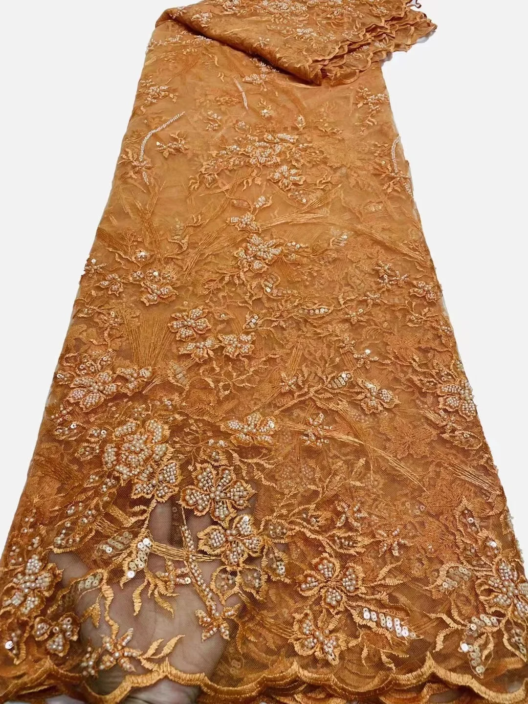 Горячая Распродажа бисера/блестки кружевные ткани африканские французские