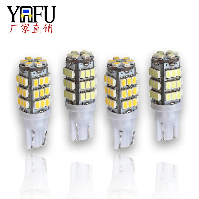 

Автомобильная светодиодная универсальная широкая лампа T10 1206 42smd, подсветка номерного знака для помещений, лампа для чтения W5w, Автомобильны...
