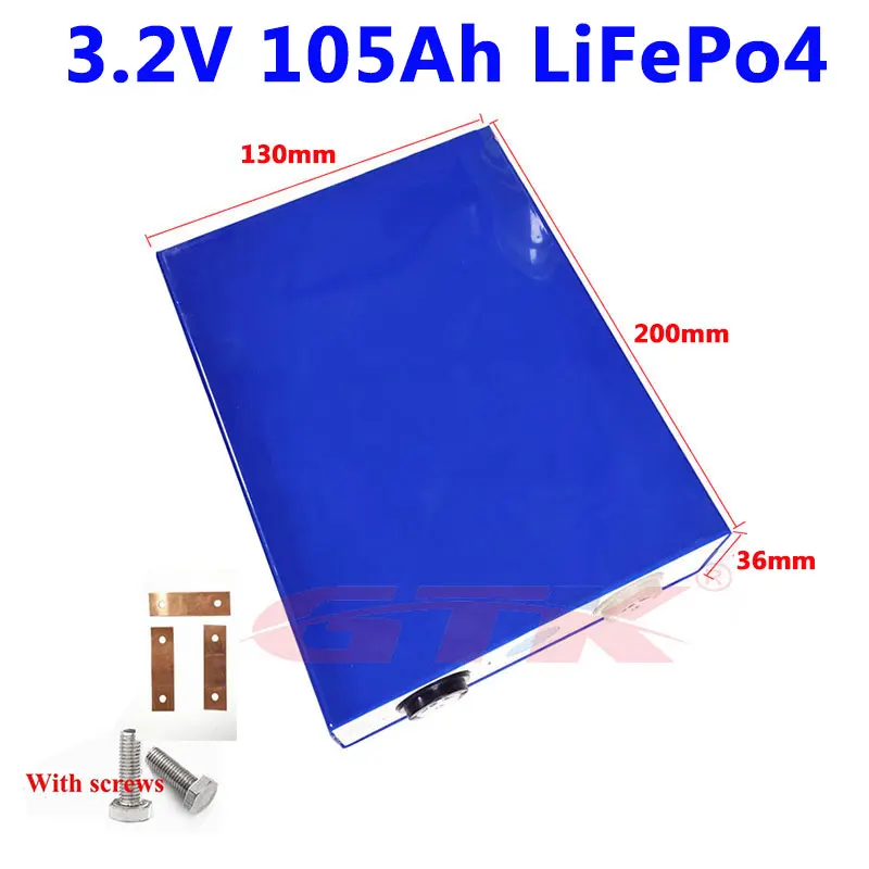 Аккумулятор lifepo4 3 2 В в Ач литиевые элементы разряда 3C для diy12V 24 48 аккумулятор