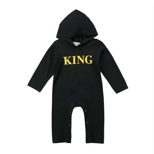 

Pudcoco 2020 Boy Jumpsuits Newborn Infant Baby Boy Clothes Kids King Romper Jumpsuit Clothing Outfits 2 Style 0-24M