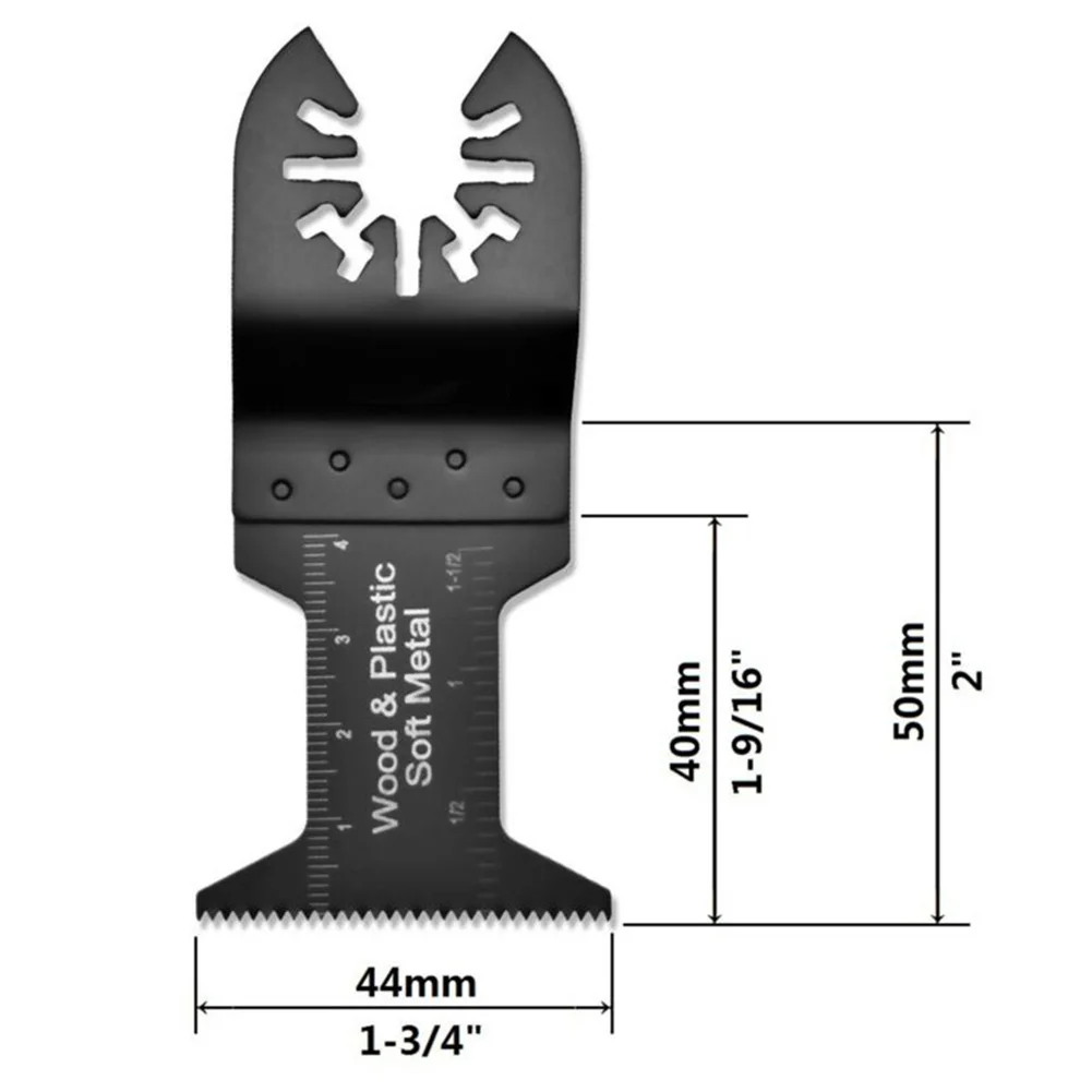 1 3/4 дюйма режущие лезвия SK7 черный Осциллирующий деревянный мягкий металл|Детали