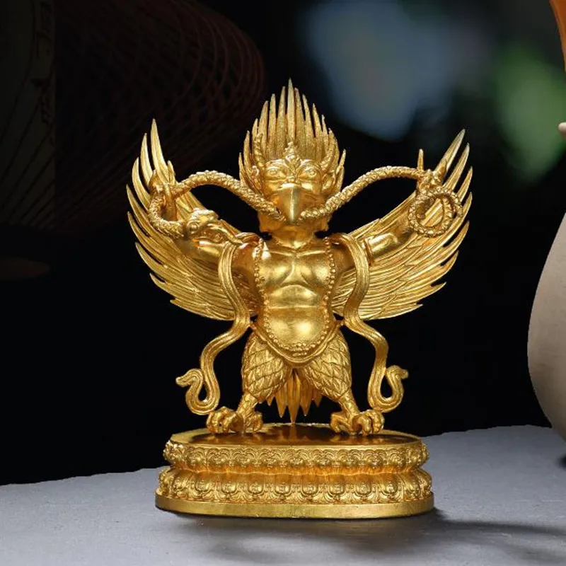 Буддийские медные позолоченные золотые/зеленые поставщики фэншуй счастливый