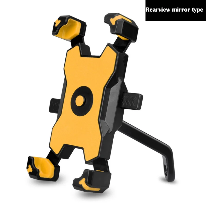 

Motorcycle Phone Holder Rearview Mirror Phone Mount Free Adjust Holder Handlebar Holder Mobile Phone Motorcycle holder