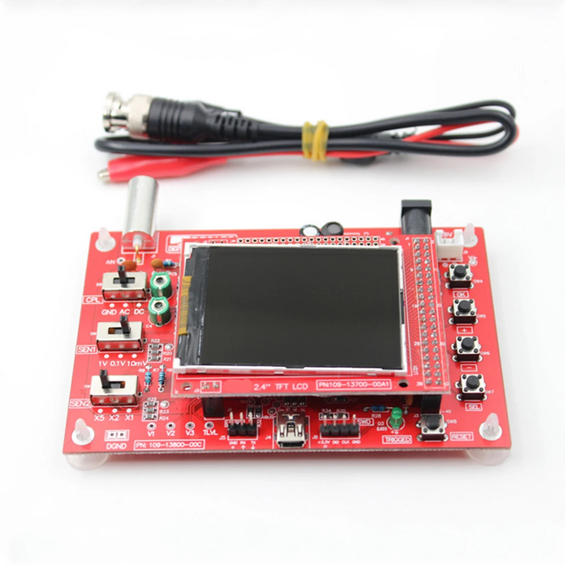 

STM32 Digital Oscilloscope Waveform Parameter Digital Display 2.4-inch Color TFT Display Screen Instrumentation Open Source
