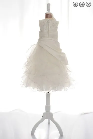 Бесплатная доставка Платья с цветочным узором для девочек на свадьбу коллекция