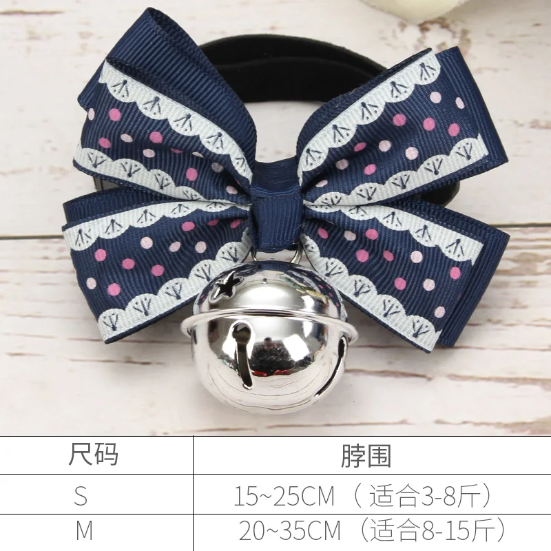 Fashion Necklace Cat Collar Camo Beautiful Cute Christmas with Bell Bow Tie Collares De Gatos Pet YY50CC | Дом и сад