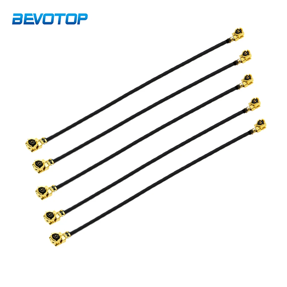 5pcs/Lot U.fl IPX IPEX1 Female to IPEX1 Female Jack RF1.13 Pigtail Jumper RF Coaxial WIFI Antenna Extension Cable Adapter