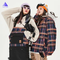 men women pants bib overalls jacket reversible jacket winter warm windproof waterproof outdoor sports snowboard skiing