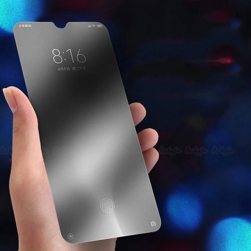 Матовое закаленное стекло для Meizu Note 9 матовое защитное с защитой от отпечатков