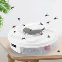 1pcs electric fly trap repellent device with trapping food electric flycatcher artifact repellent