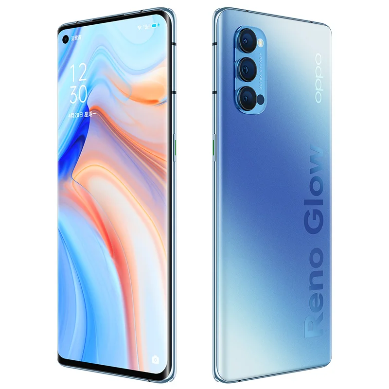 Оригинальный Oppo Reno 4 Pro 5G мобильный телефон 48 0 Мп + 13 МП 12 32 65 Вт супер зарядное