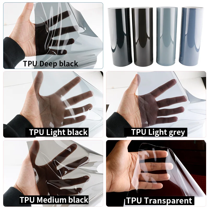 Универсальная защитная пленка для фар| |