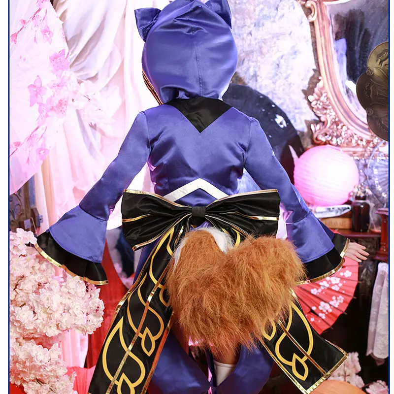 FGO Fate Grand Order Loyal Dogs Tamamo no Mae толстовка с капюшоном штаны Униформа костюмы для
