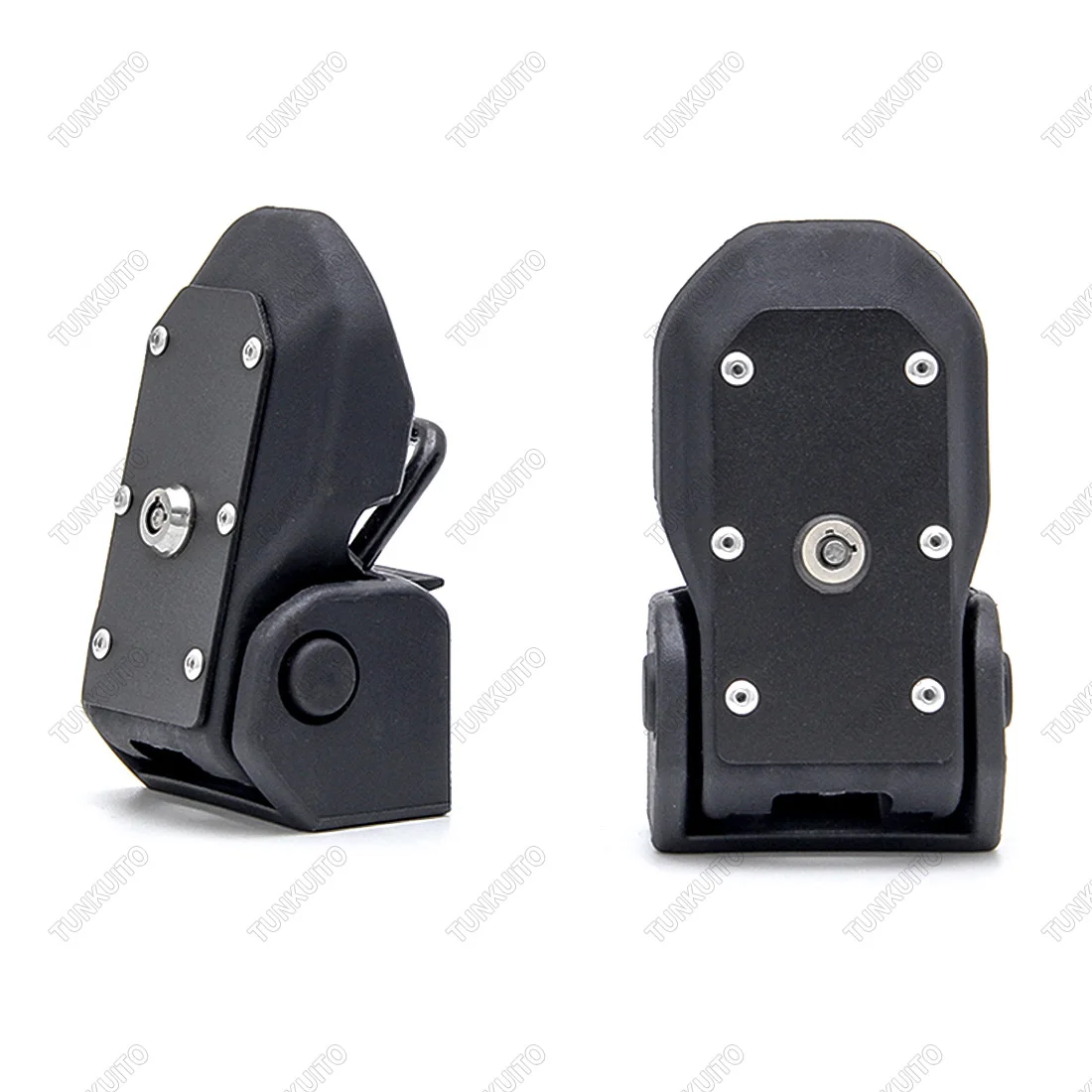 Для Jeep Wrangler JL Оригинальная Черная защелка капота комплект для Jeep Wrangler 2007- JK JL - Цвет: A