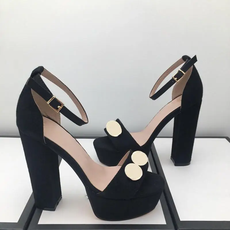 

2021 Hot Sale new European women sandals with 11 cm high fashion sandals sizes 35-42 with full packing top quality