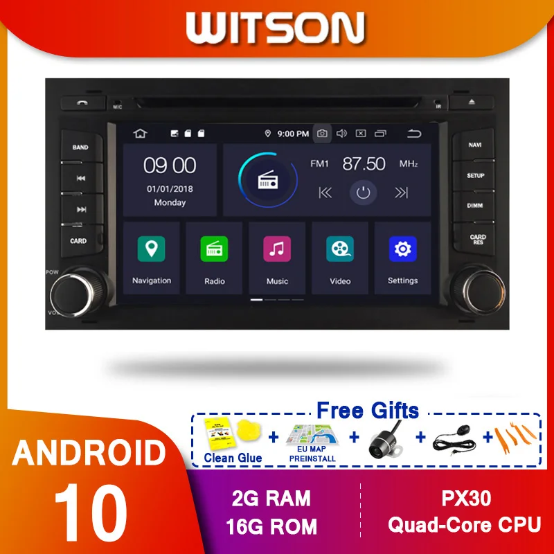 WITSON! Автомобильный DVD плеер Android 10 Octa core PX5 для SEAT LEON 2014 дюймов IPS экран 4 Гб ОЗУ 64 ПЗУ