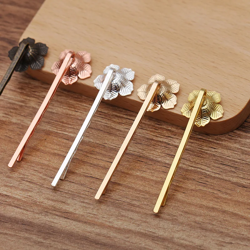 

Цветочная заколка для волос (20 шт./лот) 16*6 мм, Заводская поставка, «сделай сам», ретро аксессуары для волос, материалы ручной работы