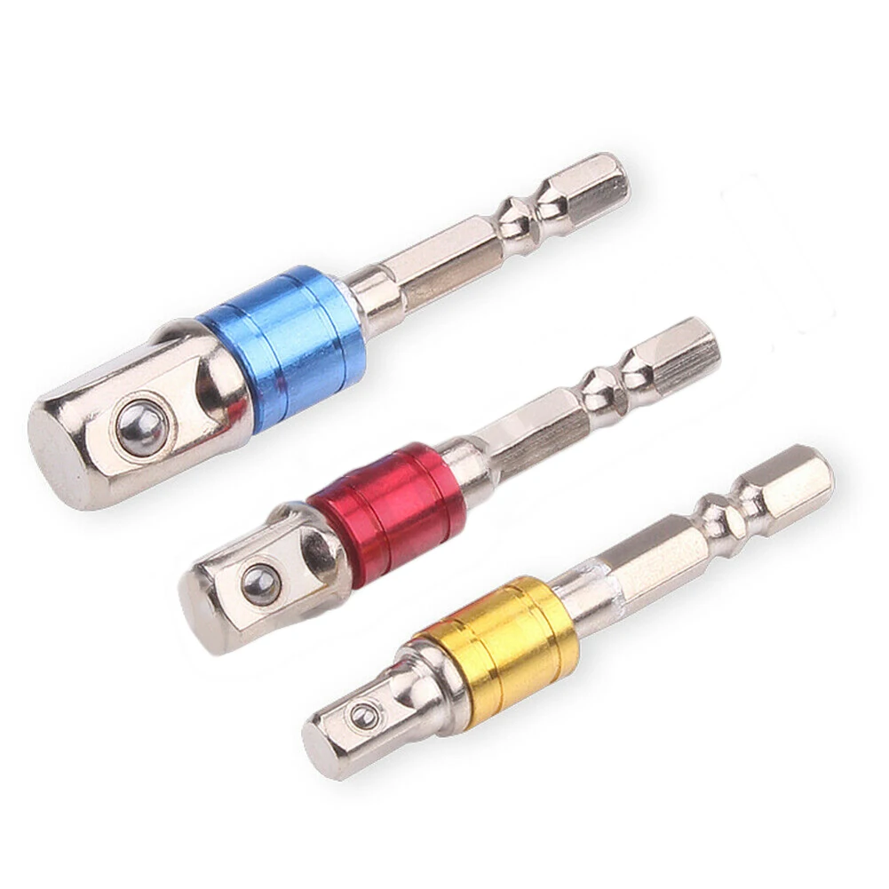 

Accessories Drill Bit Set Right Angle Extension Drill Adapter Impact Driver Silver Steel