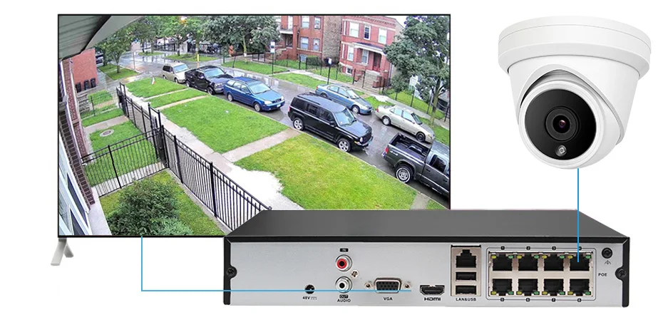 Hikvision совместимая 5MP револьверная купольная камера безопасности IPC-D350 наружная 5 мегапиксельная камера видеонаблюдения ip-камеры с питанием по PoE с 30M IR