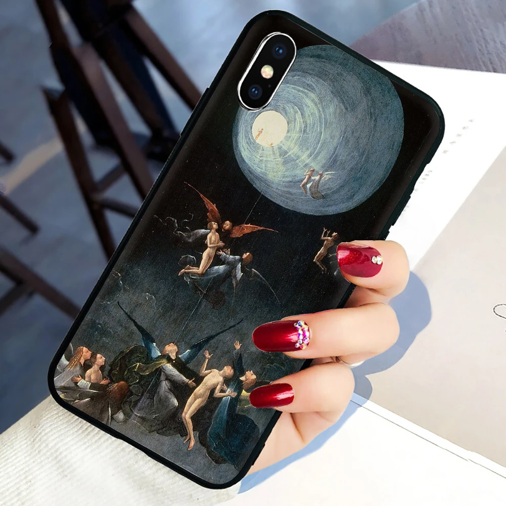 Босха Чехлы для мобильного телефона из мягкого силикона чехол iphone 5 5S SE 2020 6 6S 7 8 plus