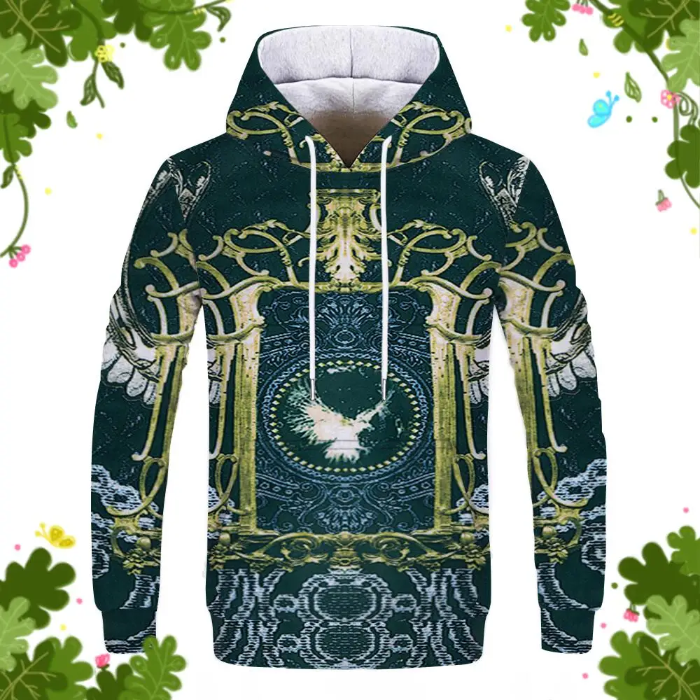 

Gorgeous Hot Sale Pullover 2021 Summer Fashion Casual Sports Hoodie Breathable Summer 3D Geometric Graphic Top Large Size