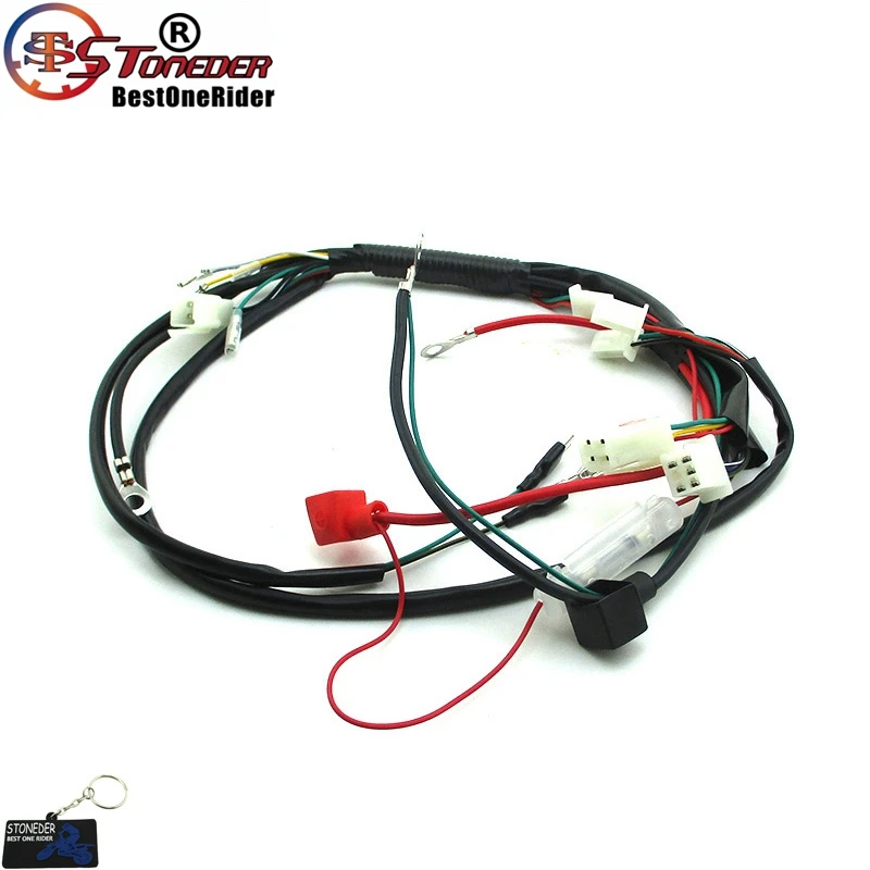 Электропроводка STONEDER Loom для Demon X WPB DHZ M2R 50cc 70cc 90cc 110cc 125cc 140cc 150cc|Зажигание мотоцикла|