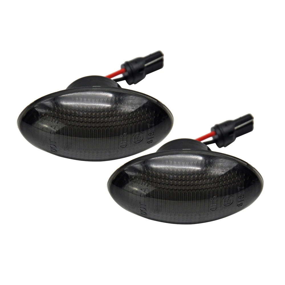 1 пара для Mini Cooper R50 02-06 R52 зоны подушки безопасности 04-08 R53 дымчатые линзы