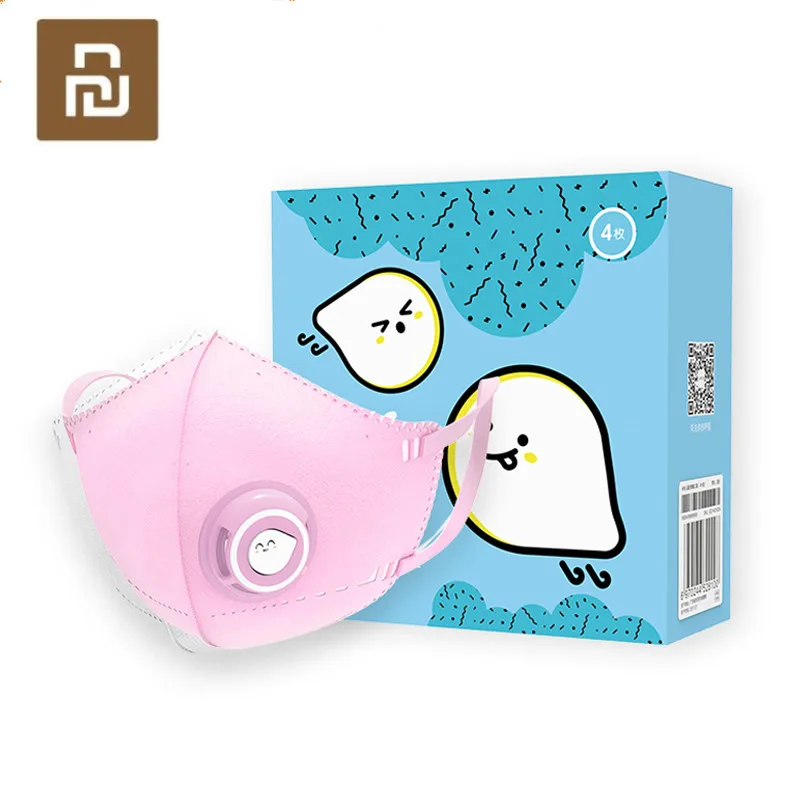 Youpin AIRPOP маска для лица детей респиратор анти-дымка Анти-пыль Дышащая Маска