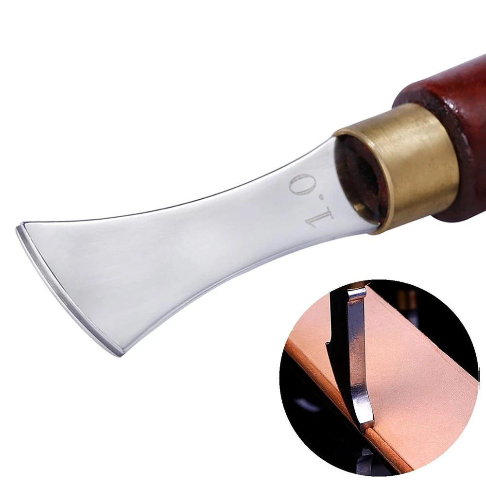Leather Arch Edge Creaser Sector Cutter Shallow Groove Press Decorate Line Tool Punch Embedding Thread Leathercraft 1-2.5mm | Дом и сад