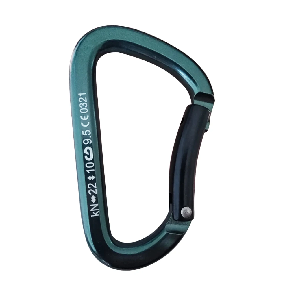 

22KN Heavy Duty Aluminum Outdoor Climbing Rappelling Carabiner