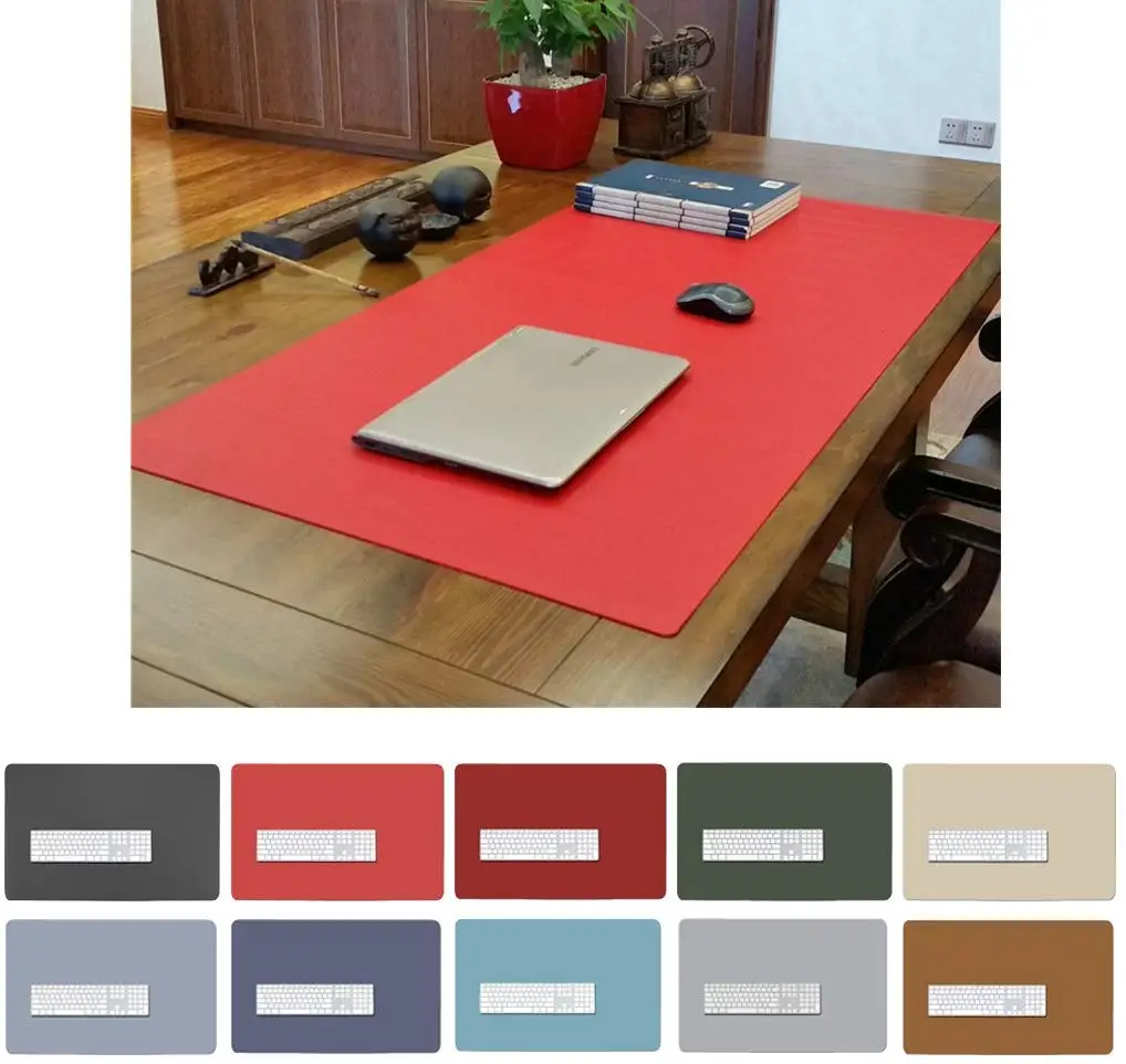 ZSZBACE кожаный стол коврик Расширенный большой игровой для мыши 27 'ཌྷ''