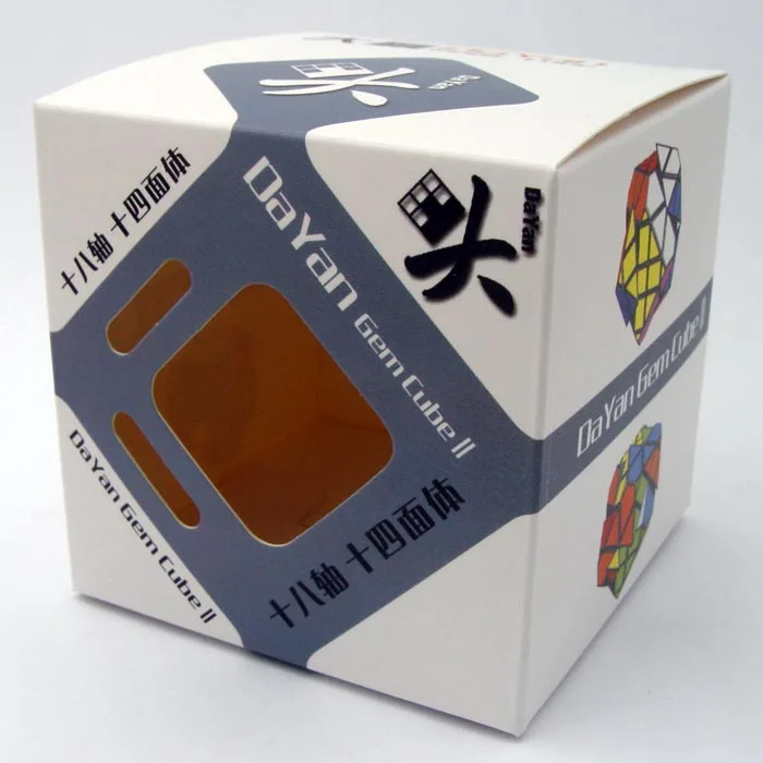 DaYan Gem V2 Cube II Magic cube puzzle big diamond stone strange shape special cube educational toys game gift limited version