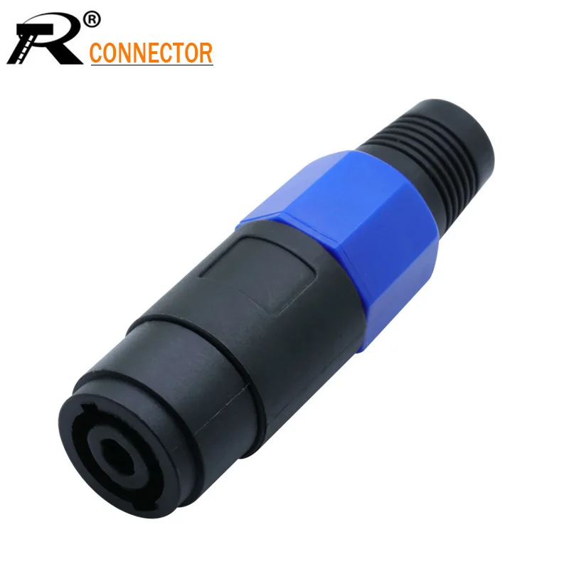 1 шт. 4 контактный разъем для динамика с блокировкой паяльный переходник длинным