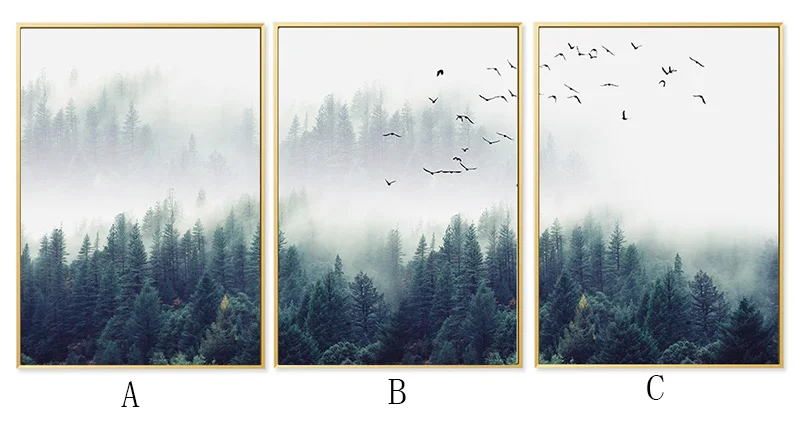 Картина с природным пейзажем без рамки украшение для дома уникальный подарок |