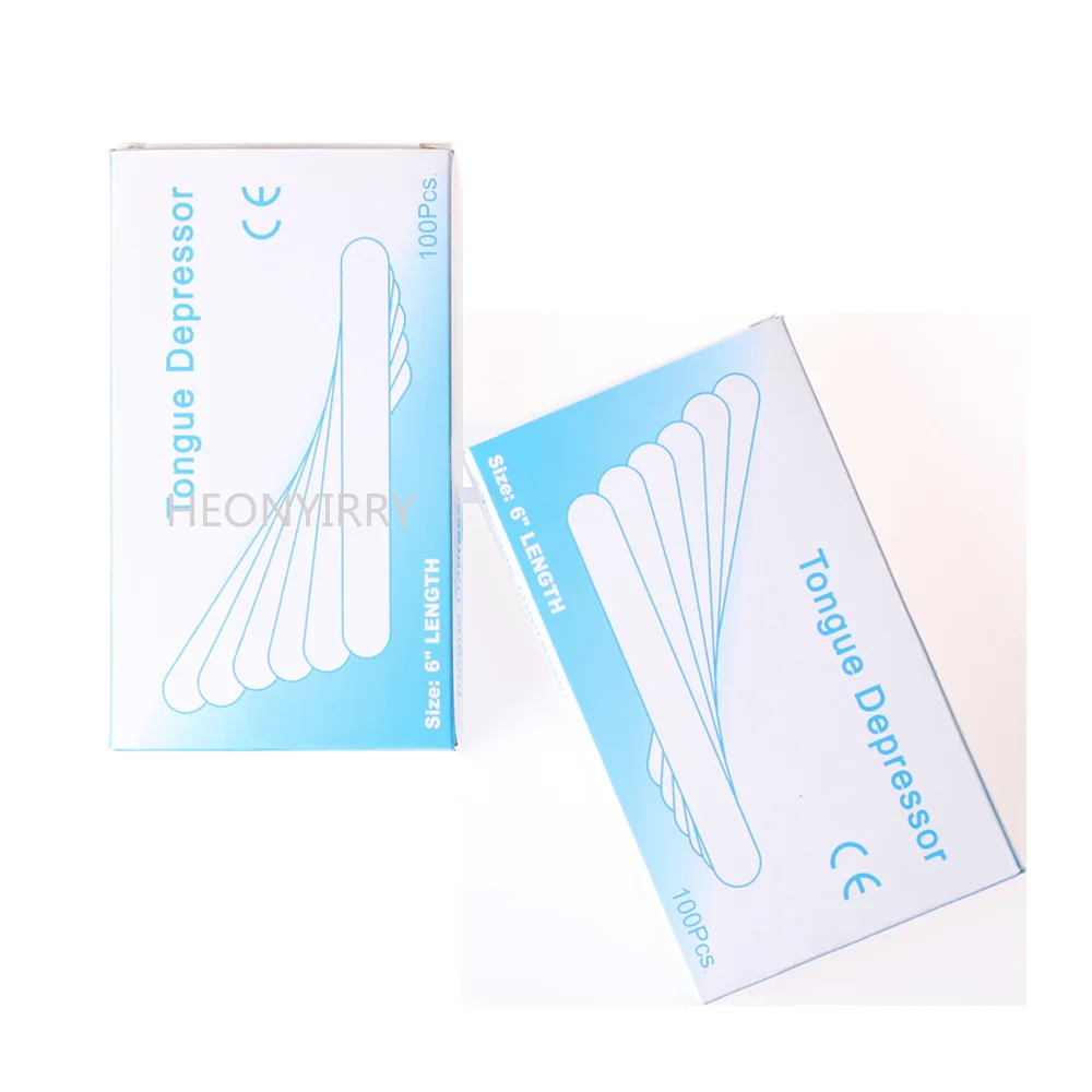 100 шт. одноразовые деревянные палочки для воска инструмент очистки удаления