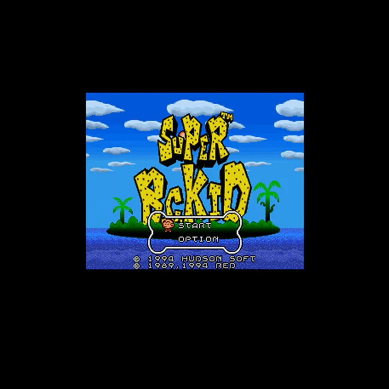 Игровая Карта Super BC Kid NTSC 16 бит 46 пин большая серая для игроков в США|Картриджи| |