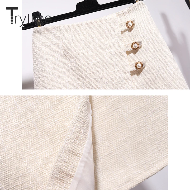 Trytree 209 осенне-зимний комплект из двух предметов повседневный Свободный Вязаный