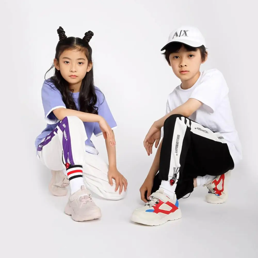 Модная легкая детская спортивная обувь Youpin для бега студентов дышащая