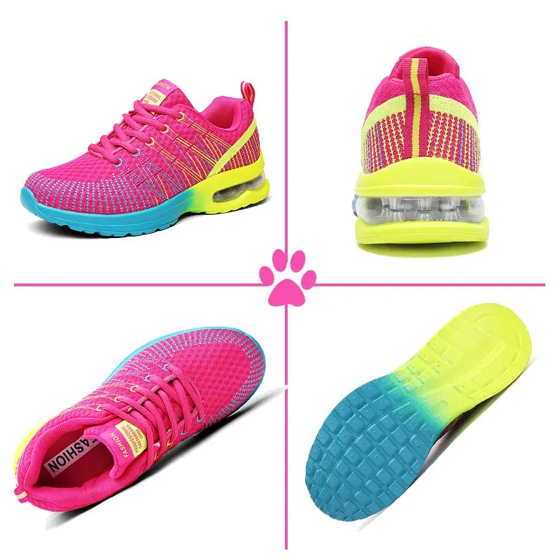 

Женские спортивные кроссовки для йоги, дышащая обувь для бега, модная спортивная обувь для улицы, кроссовки, удобные теннисные кроссовки
